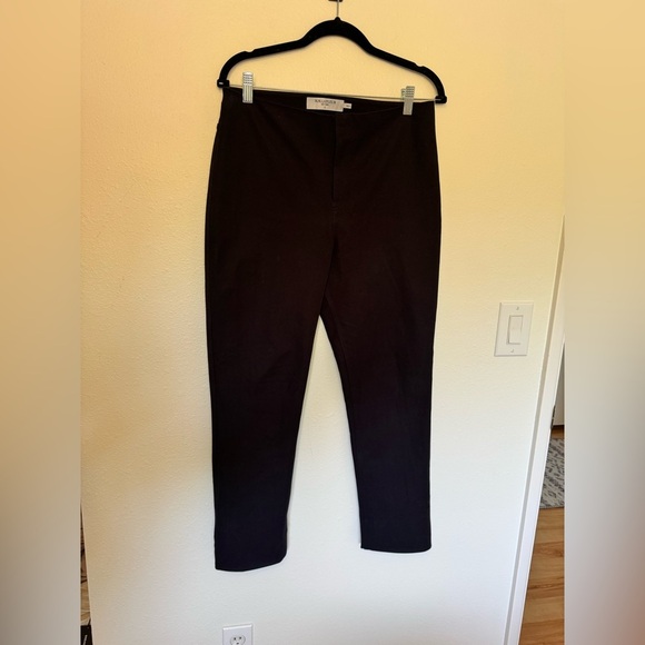 NEW MM LaFleur Foster Cigarette Pants Powerstretch Straight Navy Blue Sz 8 NWOT - Picture 5 of 12